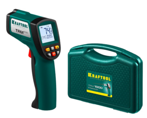 Инфракрасный пирометр KRAFTOOL Professional TRM-1000 -50С +950С 45703-950, фото 1