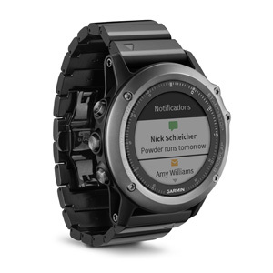 Garmin Fenix 3 Sapphire c металлическим браслетом и пульсометром, фото 3