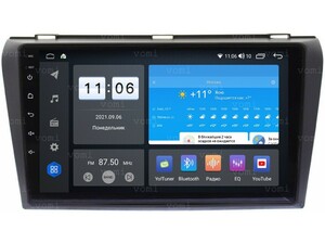 Головное устройство vomi ZX526R9-9863-LTE для Mazda 3/Axela BK 2003-2009, фото 1