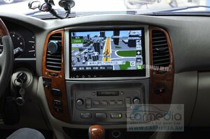 Штатная магнитола CARMEDIA FT-2720 DVD Toyota Land Cruiser 100 2002-2008 (комплектация с усилителем Pioneer), фото 15