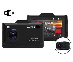 Видеорегистратор AXPER Combo Hybrid 2CH 2K WI, фото 1