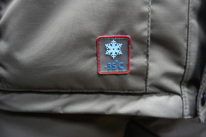 Костюм рыболовный зимний Canadian Camper DENWER PRO (куртка+брюки) цвет black / stone, XXXL, фото 8
