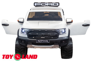 Детский автомобиль Toyland Ford Raptor белый, фото 3