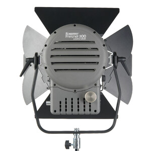 Осветитель студийный GreenBean Fresnel 300 LED X3 DMX, фото 3