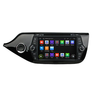 Штатная магнитола CARMEDIA KDO-8055 DVD Kia Cee'd II 2012+ (рамка глянец), фото 1