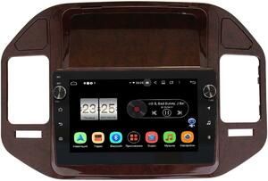 Штатная магнитола LeTrun BPX409-9387 для Mitsubishi Pajero III 1999-2006 (орех) на Android 10 (4/32, DSP, IPS, с голосовым ассистентом, с крутилками), фото 1