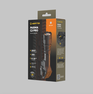 Фонарь тактический Armytek Parma C2 Pro, холодный свет, выносная кнопка, аккумулятор (F09804C ), фото 6