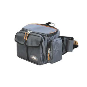 Сумка рыболовная "СЛЕДОПЫТ" Fishing Hip Bag T2, 27х23х17 см, цв. серый, фото 1