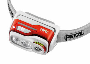 Фонарь светодиодный налобный Petzl Swift RL оранжевый, 900 лм, аккумулятор, фото 4