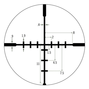 Оптический прицел Vortex Crossfire II 2-7x32 Dead-Hold BDC (CF2-31003), фото 5