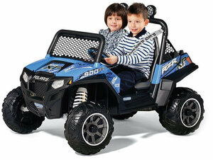 Детский электромобиль Peg-Perego Polaris Ranger RZR 900 Blue, фото 10