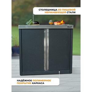 Модуль уличной кухни SMART-900 Шкаф (HS-KU01-SH900) Helios, фото 15