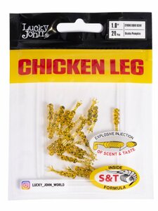 Слаги съедобные искусственные LJ Pro Series CHICKEN LEG 1,0in (02.00)/PA19 20шт., фото 4