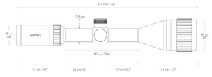 Оптический прицел Hawke Vantage 3-9x50 АО (Mil Dot), фото 3