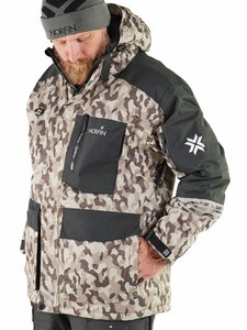 Костюм зимний  Norfin TORNADO PRO DESERT LE 01(бежево-коричневый размер S), фото 12