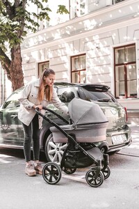 Коляска 2 в 1 Noordi Sole Go Dark Brown, фото 4