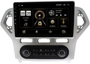 Штатная магнитола Ford Mondeo IV 2007-2010 (серебро) LeTrun 4165-1016 для авто с Blaupunkt на Android 10 (4G-SIM, 3/32, DSP, QLed), фото 1