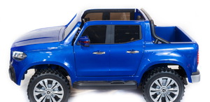 Детский автомобиль Toyland Mercedes Benz X-Class XMX 606 Синий, фото 8