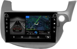 Штатная магнитола LeTrun 7803-9-3186 для Honda Fit II 2008-2014 на Android 10 (4G-SIM, 4/64, DSP, IPS) c крутилками c оптическим выходом (темно-серая), фото 1