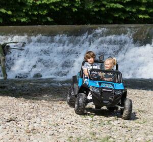 Детский электромобиль Peg-Perego Polaris Ranger RZR 900 Blue, фото 13