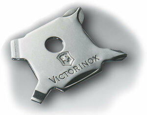 Швейцарская карточка Victorinox SwissCard Quattro, синяя, фото 3