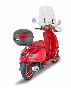 Кофр MONOLOCK 29 л Givi Black-Silver-Red (B29N2), фото 3