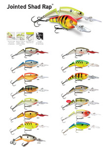 Воблер суспендер Rapala Jointed Shad Rap JSR07-OPSD (2,1м-4,5м, 7 см 13 гр), фото 2