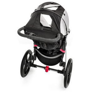 Коляска Baby Jogger Summit X3 BLACK/GRAY + Бампер BELLY BAR Mounting Brackets, фото 5