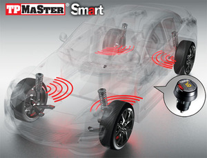 Система контроля давления и температуры в шинах ParkMaster TPMaSter TPMS Smart(4 внешн. датчика, дисплей в прикуриватель), фото 6