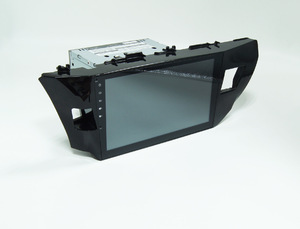 Штатная магнитола CARMEDIA QR-1032 DVD Toyota Corolla E180/E170 2013-2015 вместо штатной рамки, фото 6