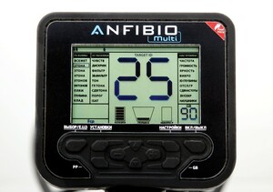 Металлоискатель Nokta Makro Anfibio Multi в комплекте с рюкзаком, лопатой и сумкой для пинпойнтера, фото 3