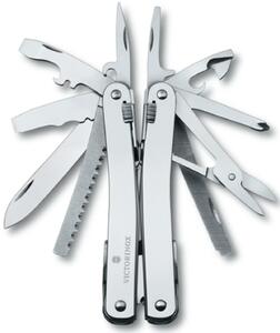 Мультитул Victorinox SwissTool Spirit II, 105 мм, 26 функций, кожаный чехол, фото 1