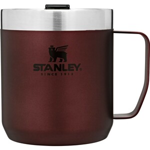 Термокружка с ручкой STANLEY Classic 0.35L Бордовая, фото 1