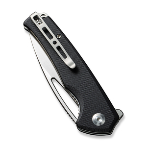 Складной нож SENCUT Mims 9Cr18MoV Steel Satin Finished Handle G10 Black, фото 6