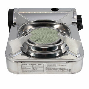 Плита настольная газовая СЛЕДОПЫТ Spark, керам. (защита от избыточного давления), фото 4