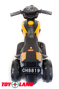 Детский мотоцикл Toyland Minimoto CH 8819 Оранжевый, фото 7