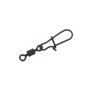 Вертлюг с застежкой Namazu Pro ROLLING RIBBED SWIVEL WITH NICE SNAP, цв. Carbon, р. 10, test-13 кг,/, фото 5