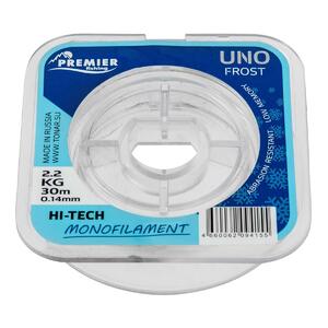 Леска UNO FROST 0,14mm/30m Clear Nylon PREMIER fishing (PR-UF-T-014-30), фото 4