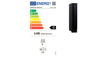 Винный шкаф Temptech SOMX15SRB, фото 8