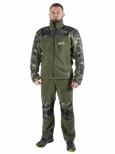 Костюм флис. Norfin BERINGS CAMO Green 05 р.XXL, фото 3