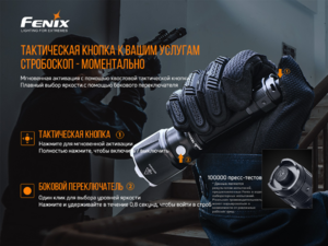 Фонарь Fenix TK22 UE, фото 13