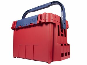 Ящик рыболовный Meiho BUCKET MOUTH BM-9000 Red 540x340x350, фото 4