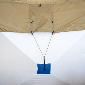 Накидка для зимней палатки PF-TW-38 СЛЕДОПЫТ Long, 2,15х1,8 м, цв. олива, фото 4