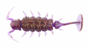 Виброхвосты съедобные искусственные LJ Pro Series ALIEN BUG 2,5in (06,35)/S13 7шт., фото 4