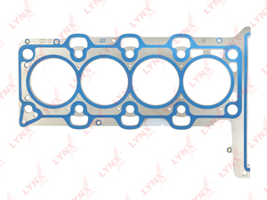 Прокладка ГБЦ LYNXauto SH-0755. Для: HYUNDAI Grand Santa Fe 2.2d 13> / Grandeur(HG) 2.2d 11> / Santa Fe(CM/DM/TM) 2.2d 09>, KIA Cranival/Grand Carnival(VQ) 2.2d 10> / Sorento(XM/UM) 2.2d 09>, фото 1