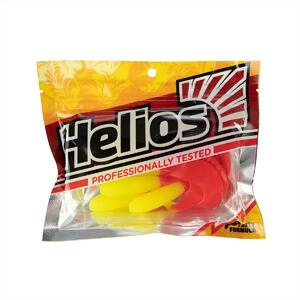 Твистер Credo 3,35"/8,5 см Acid lemon & Red 7шт. (HS-11-029) Helios, фото 2