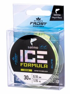 Леска моно. зим. Salmo Elite ICE FORMULA Fluo Yellow 030/010, фото 3