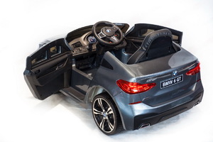 Детский автомобиль Toyland BMW 6 GT Серебро, фото 5