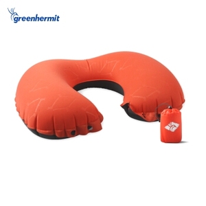 Подушка надувная Green-Hermit Ultralight U Air Pillow SUNGLOW ORANGE/38×30×12CM/45г, TB750226, фото 1