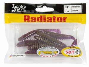 Виброхвосты съедоб. искусст. LJ Pro Series RADIATOR 3.0in (07.50)/S14 7шт., фото 4